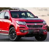 Holden Colorado - Regolazione del paraurti fittizio cromato con griglia a strisce cromate