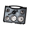 Hole saw set 35, 40, 51, 65, 68 mm Wolfcraft - electrical and sanitary installations