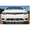 Honda Civic Coupe -Chromowane Listwy Grill Chrom Atrapy Zderzaka Tuning