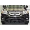 Honda Pilot — Chrome Strips Grill Chrome Dummy Bufer Tuning