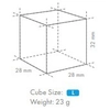 Hoshizaki ismaskine 210kg/24h, kapacitet 110 kg tragt, luftkøling, IM-240NE-HC