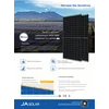 HOYMILES kit HM-350, JA SOLAR JAM60S20-HC 385W MR BF, mannelijke connector en eindkap