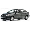 HYUNDAI ACCENT BERLINE / 4 PORTE - Bandes CHROMÉES sur portes latérales chromées