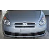 Hyundai Accent - Chrome Strips Grill Chrome Dummy Bufer Tuning