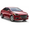 HYUNDAI ACCENT SEDAN / 4 DOOR - Listwy CHROM na drzwi boczne chromowane