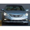 Hyundai Azera - Calandre à bandes chromées, réglage du pare-chocs factice chromé