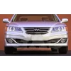 Hyundai Azera — Chrome Strips Grill Chrome Dummy Bufer Tuning