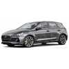 HYUNDAI ELANTRA GT / TOURING - benzi CROMATE pe ușile laterale cromate