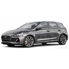 HYUNDAI ELANTRA GT / TOURING - CHROME lišty na chrómových bočných dverách