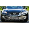 Hyundai Genesis Coupe - Benzi cromate Grilă Ajustarea barei de protecție false cromate