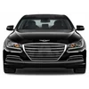 Hyundai Genesis G80 - Calandre à bandes chromées, réglage du pare-chocs factice chromé