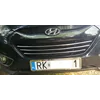 Hyundai IX35 - benzi de bara de protectie CROMATE GRIL