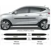 Hyundai ix35 - Listwy CZARNE Boczne Drzwi