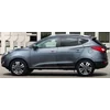 HYUNDAI TUCSON - CHROME juostos ant dekoratyvinių chromuotų šoninių durų