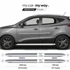 Hyundai TUCSON - Listwy CHROM Drzwi Ochronne