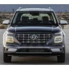 Hyundai Venue - Chromové lišty Grill Chrome Dummy Bumper Tuning