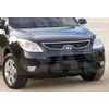 Hyundai Veracruz - Tiras cromadas Parrilla Cromada Parachoques ficticio Tuning