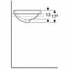 Į stalviršį įleistas praustuvas Variform ratas 40 cm