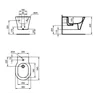 Ideal Standard CONNECT AIR connect luchtbidet hangend E233501