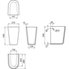 Ideal Standard Ecco/Eurovit polpodstavek R330901