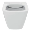 Ideal Standard I.LIFE S toilet bowl set with a soft-closing toilet seat