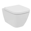 Ideal Standard I.LIFE S toilet bowl set with a soft-closing toilet seat