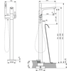 Ihanteellinen Standard Melange -amme- ja suihkuhana A6120AA