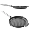 Induction Grill Pan Cast Iron 510x274x(H)27mm Hendi 629925