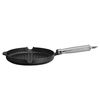 Induction grill pan - cast iron diameter 25 cm | Hendi 629925