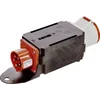 Industriële driefasige adapter MIXO IP44 ingang 5 polen 16A uitgang 5 polen 32A