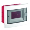 Infällt ställverk 6 modul-(1x6) IP40 Viko Panasonic transparent dörr