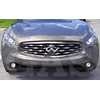 Infiniti FX seeria – Chrome Strips Grill Chrome Dummy Bumper Tuning