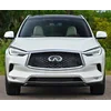 Infiniti QX50 - Calandre à bandes chromées, réglage du pare-chocs factice chromé