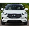 Infiniti QX50 - Calandre à bandes chromées, réglage du pare-chocs factice chromé