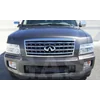 Infiniti QX56 - Chrome Strips Grill Chrome Dummy Bumper Tuning