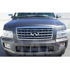 Infiniti QX56 – Chrome Strips Grill Chrome Dummy Bumper Tuning