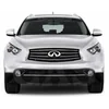 Infiniti QX70 – Chrome Strips Grill Chrome Dummy Bumper Tuning