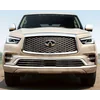 Infiniti QX80 - Calandre à bandes chromées, réglage du pare-chocs factice chromé