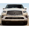 Infiniti QX80 - Chrome Strips Grill Chrome Dummy Bumper Tuning