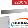 infrared heater BURDA RELAX DARK IRC IP55 2200 silver (BRELD2200-3)