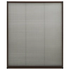 Insect screen for windows, brown, 120x160cm, aluminum