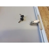 Inspection door 20x30 cm ANTRACIT ZN (lockable with key)