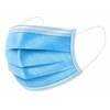 Intergos Vienkartinė trijų sluoksnių medicininė drapetė, mėlyna su nosies formavimu, 50vnt