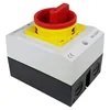 Interruptor 32A 7.5kw 0-1 ON-OFF 3 poli 400V AC IP65 cassette aplicado industrial