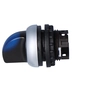 Interruttore M22-WRLK3-B retroilluminato 3 posizione blu