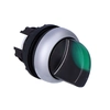 Interruttore M22-WRLK3-G retroilluminato 3 posizione verde