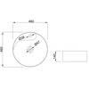 Invena Afrodyta Aufsatzwaschbecken CE-25-001