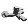 Invena Dokos bathtub faucet black/chrome BW-19-004-V