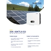 Inversor Sofar Solar 30 KTLX 3G 3F 30kW SofarSolar