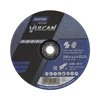 Išgaubtas šlifavimo diskas „Norton Vulcan“ 230x6,4x22,23 metalinis inox kampiniam šlifuokliui